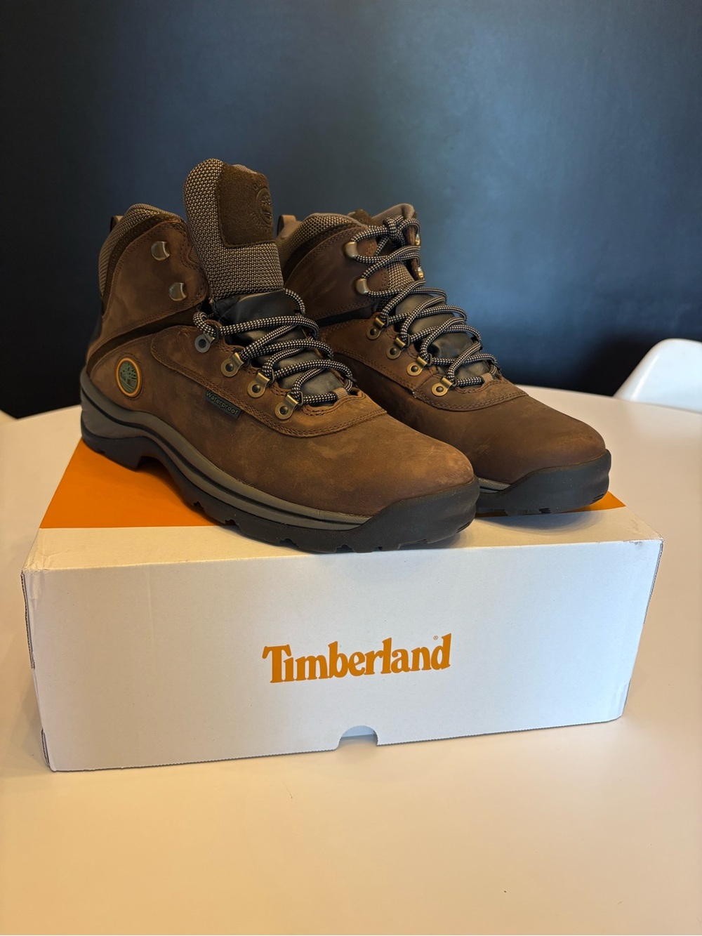 Timberland Brown Leather Outdoor Hiking Boots